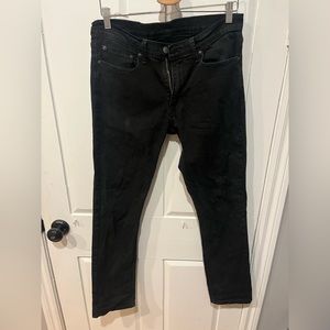 Black jeans Lévis 511 32W 32L